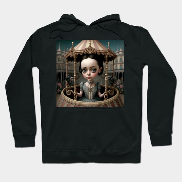 Lucretia at the fair Hoodie by Pugosaurus